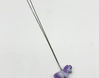 My Little Pony 1.5" Blossom Necklace Vintage MLP Jewelry RARE