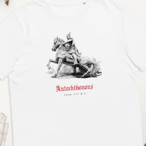 Skanderbeg Albanian Unisex Organic Cotton T-shirt