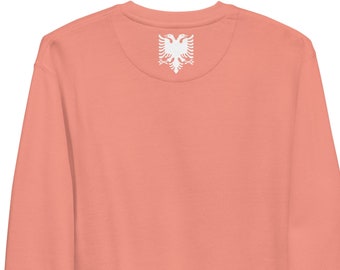 Unisex Premium Sweatshirt Albanian embroidered eagle