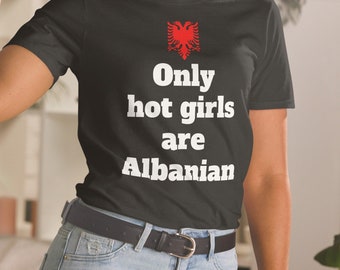 Albanian girls Short-Sleeve Unisex T-Shirt