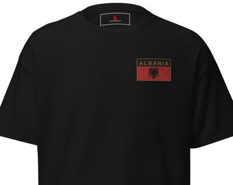 Albanian Flag Men's Classic Tee