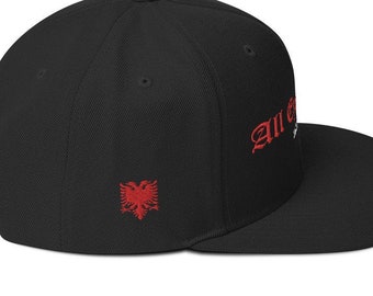 All eyes on me Albanian eagle Snapback Hat | Kapele me flamurin kuqezi