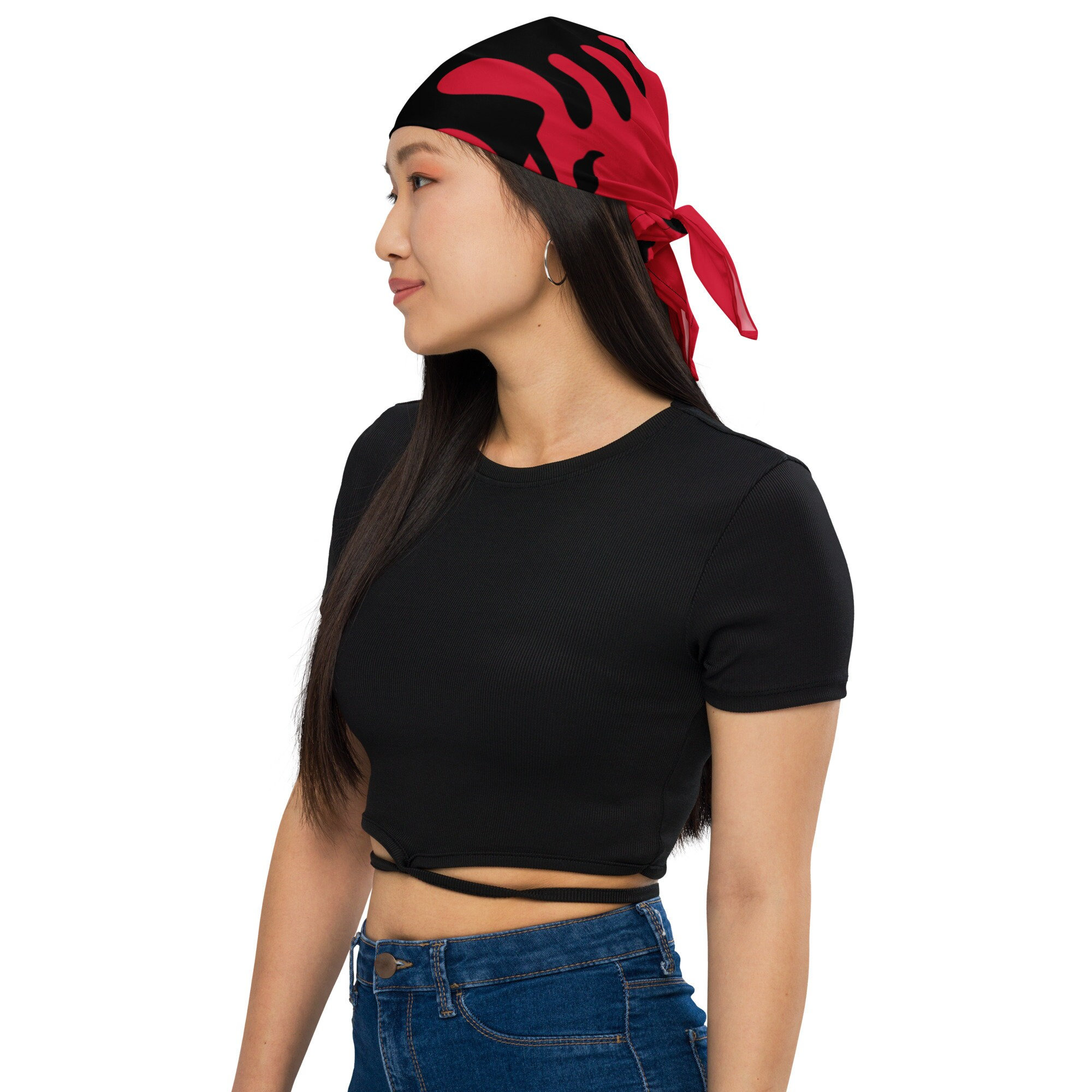Albanian Flag All-over Print Bandana
