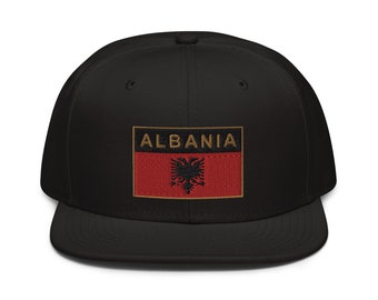 Albania snapback hat