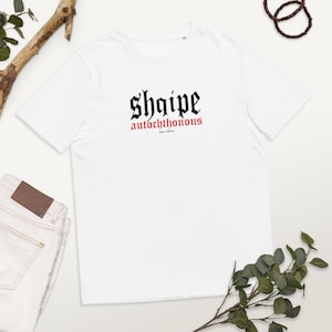 Shqipe Albanian T-shirt Unisex Organic Cotton