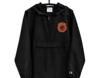 UÇK Embroidered Champion Packable Jacket | Albania | Kosovo | KLA | UQK