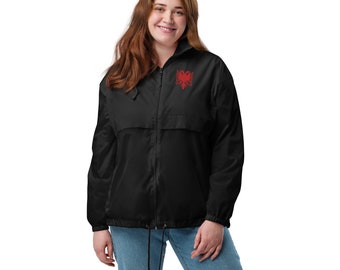 Autochthonous Albanian Unisex Windbreaker Embroidered