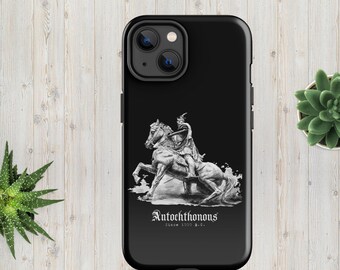 Skanderbeg Phone Case, Gjergj Kastrioti Albanian Hero, Medieval Warrior (iPhone 16 15 17 14)