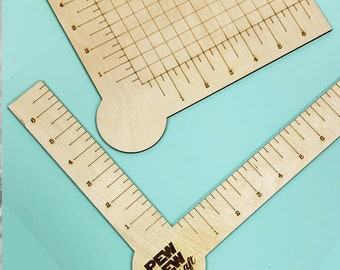 Foto Lineal Laser Cut Datei, Foto Prop Lineal, Referenzgröße für Fotos, Lineal SVG-Datei, Laser Cut Lineal, Foto Lineal, Lineal für Produktgröße