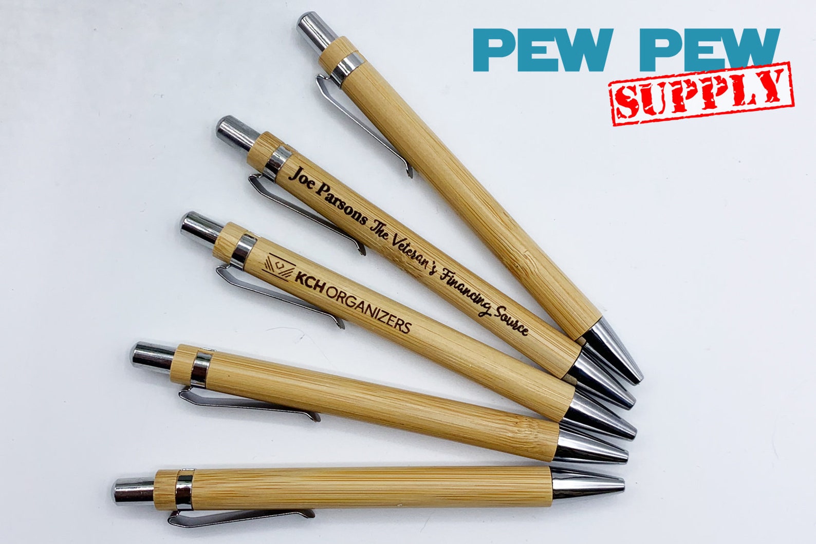 Bamboo Pen Blanks for Engraving Wood Pen Laser Engrave Pen Etsy
