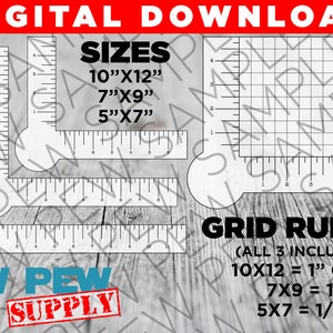 Photo Ruler Laser Cut File, Photo Prop Ruler, Reference Size for Photos, Ruler SVG File, Laser Cut Ruler, Photo Ruler, Product Size Ruler image 2