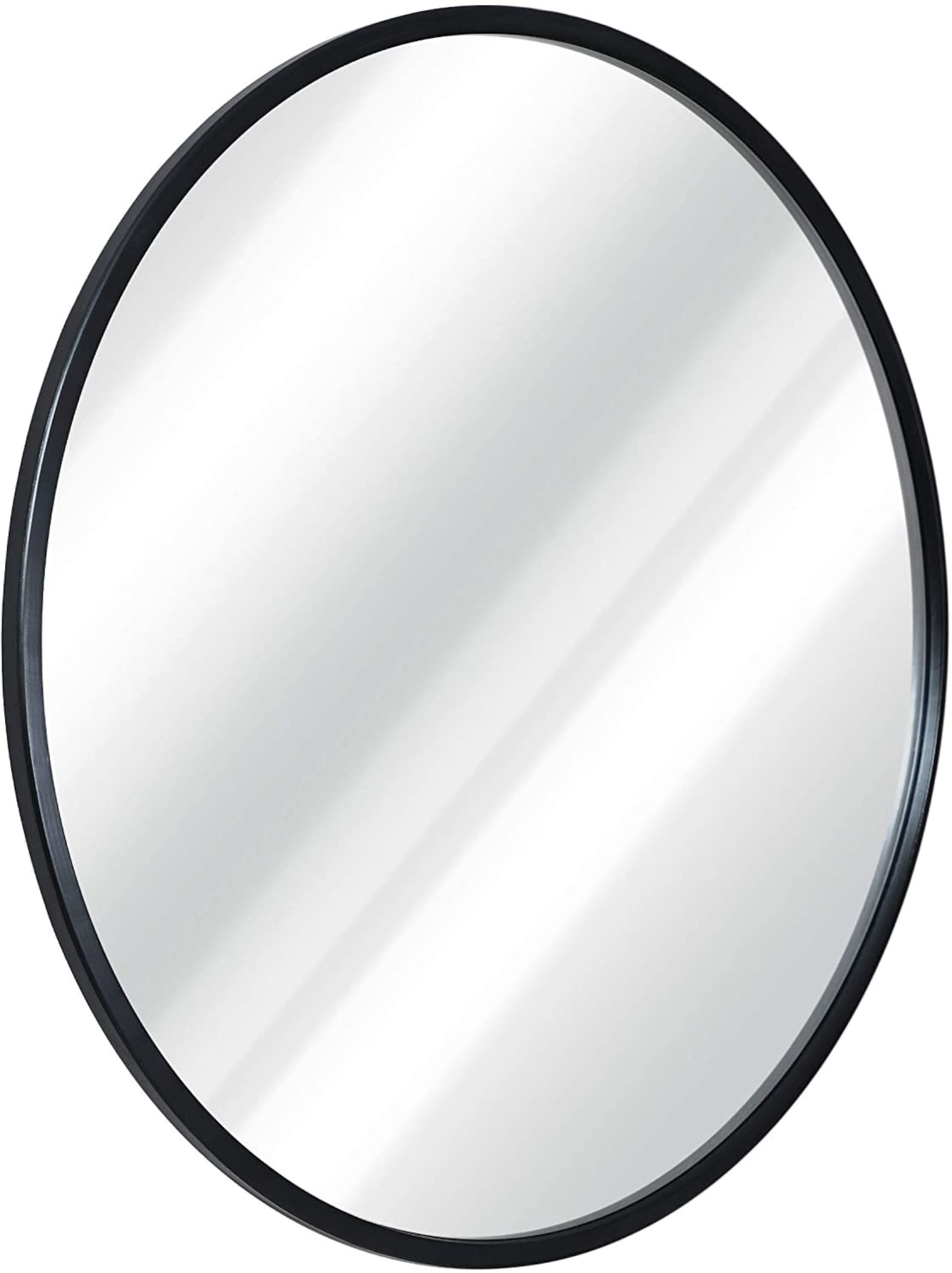 Black Circle Mirror 16 Inch Round Wall Mirror for Entryways Etsy