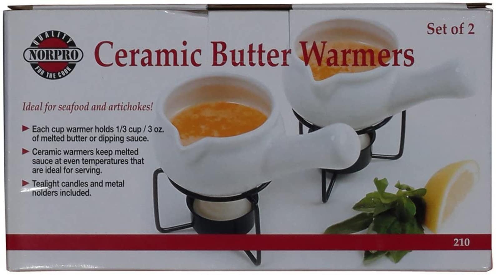 Ceramic Butter Warmers Set of 2 1/3 Cup/3 Oz White Etsy