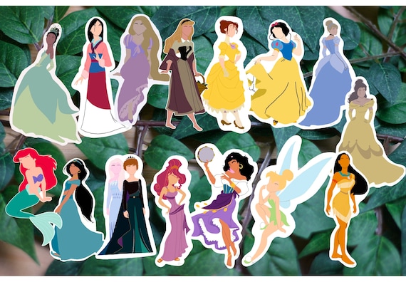 verzending geur In Disney Vrouwen Stickers / Disney Prinses / Glanzende stickers - Etsy  Nederland