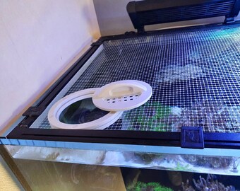 Fish food flap | FFK100 | Aquarium | Network | Feed flap | Feed hatch | 3D printing | Fish | Seawater