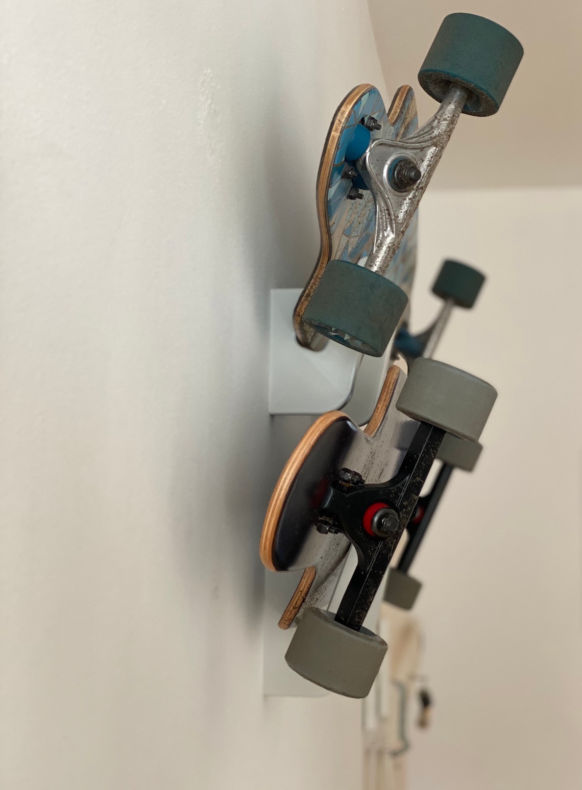 Longboard & Skateboard Mount Skateboard Wall Mount Skateboard Rack 3D