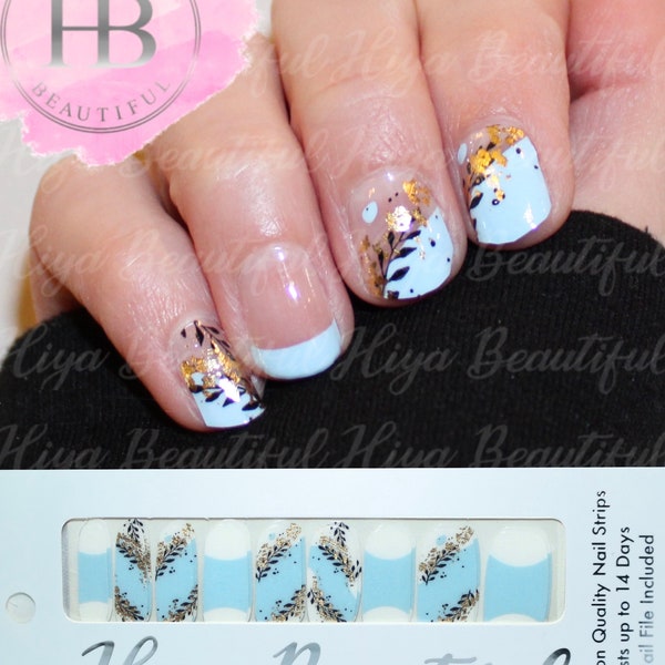 Country French Nail Polish Strips