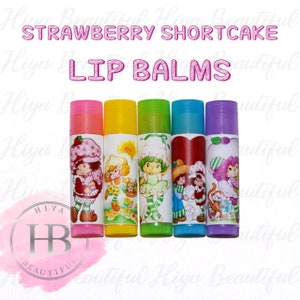 Strawberry Shortcake Lip Balms
