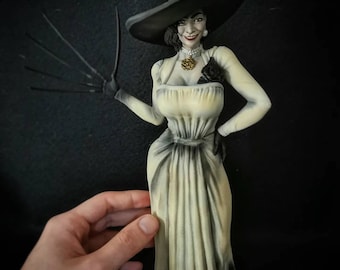 Lady Dimitrescu Resident Evil Village Horror Video Game