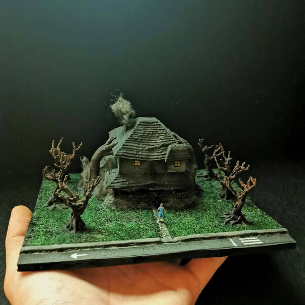 Model Monster House , House of terror, House of Fear , Mansion terror , Animation