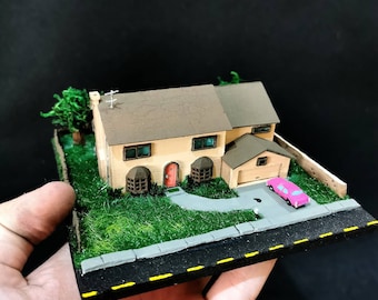 The Simpsons House, The Simpsons Model, The Simpsons Fox House Diorama