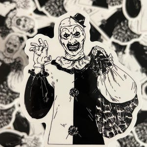 Art the Clown Sticker