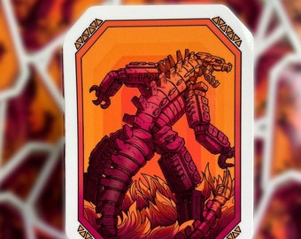 Mech Godzilla Sticker