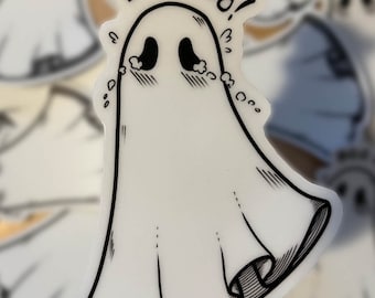 Ghost Glow in the Dark Sticker