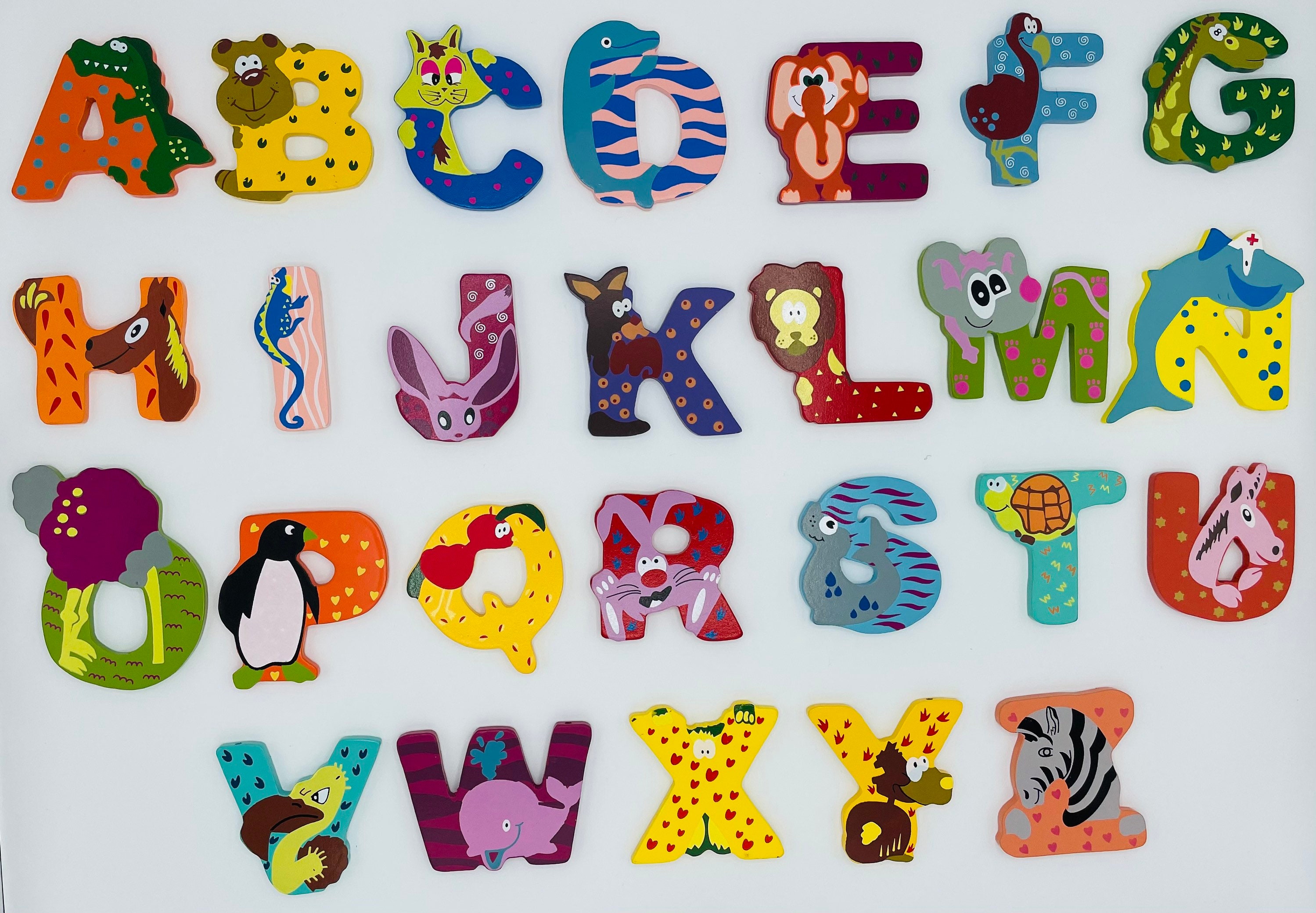 Personalised wooden names letters Toy box Door Plaques Etsy