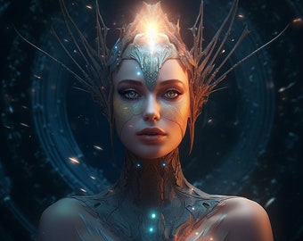 Custom Psychic Portrait or Reading: Natal Chart, Past Life