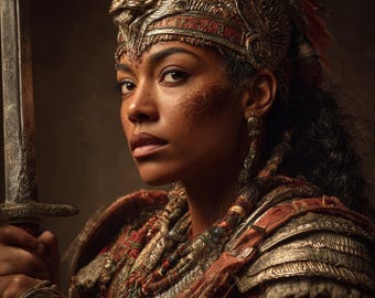 Past Life Psychic Portrait: Natal Chart Reading, Spiritual Art