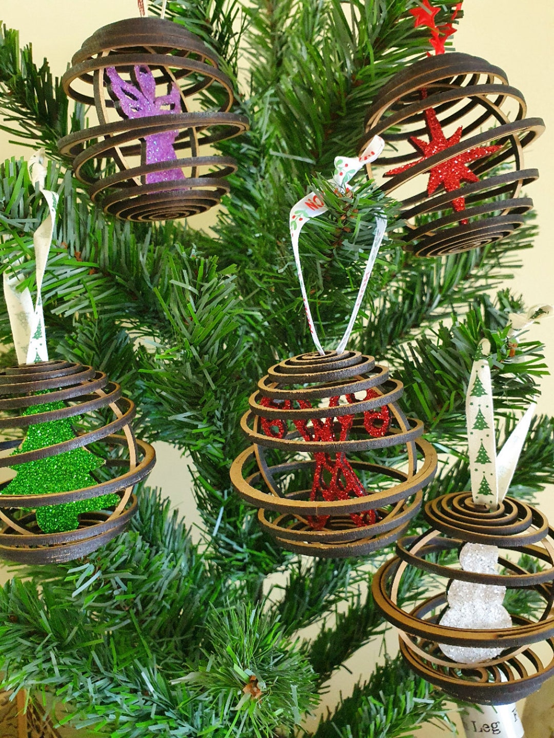 Christmas Tree Decoration Craft Kits Traditional or Harry Etsy