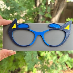 Blue Dog - Hauts de lunettes imprimés en 3D
