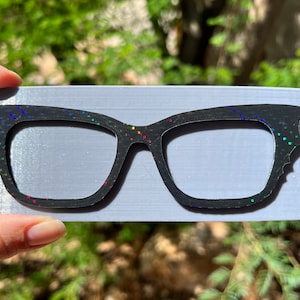 Holographic Bat - 3D Printed Glasses Topper
