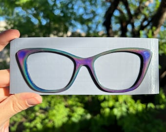 Mood Ring Multi Color Shift - 3D Printed Glasses Toppers