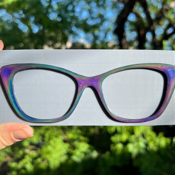 Mood Ring Multi Color Shift - 3D Printed Glasses Fridge Magnets