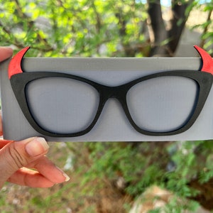 Horns - 3D PRINT Glasses Toppers