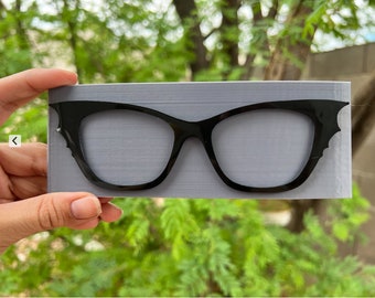Black Bats - 3D PRINT Glasses Fridge Magnet toppers