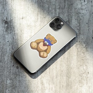 Haitian Bear Sticker