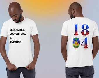 Camiseta de los héroes haitianos