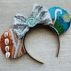 Moana Inspired Minnie Mouse ears