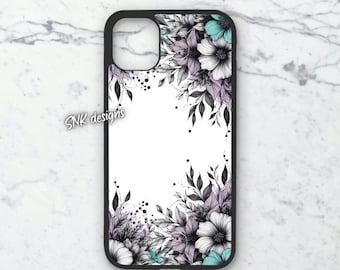 Coque de téléphone à sublimation png floral, modèles de conception de sublimation, téléchargement numérique png. Clip art à télécharger, fichier bocal en verre
