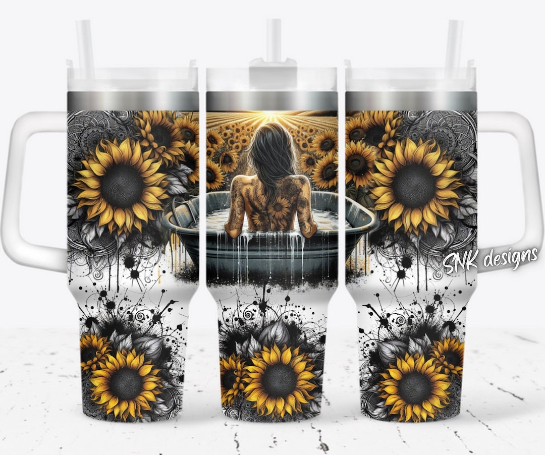40oz Tumbler Wrap Western Country Self Love Daily Affirmations ...