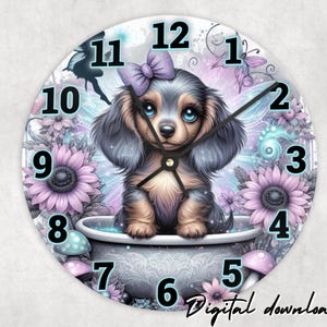 Clock design cute funny snarky sublimation clock png , Digital download, sublimation png, clock template , clock designs ,