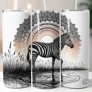 Zebra tumbler wrap, Sublimation design templates, straight png Digital download. 20oz tumbler wrap, flamingo tumbler wrap