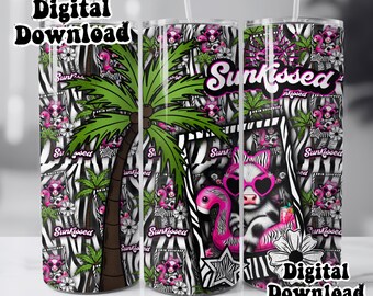 Summer cute cow 20oz tumbler wrap, snarky funny, Hot girl summer Sublimation design templates, straight png Digital download. skull tumbler