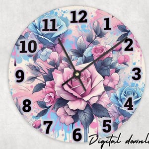 Clock design cute funny snarky sublimation clock png , Digital download, sublimation png, clock template , clock designs ,