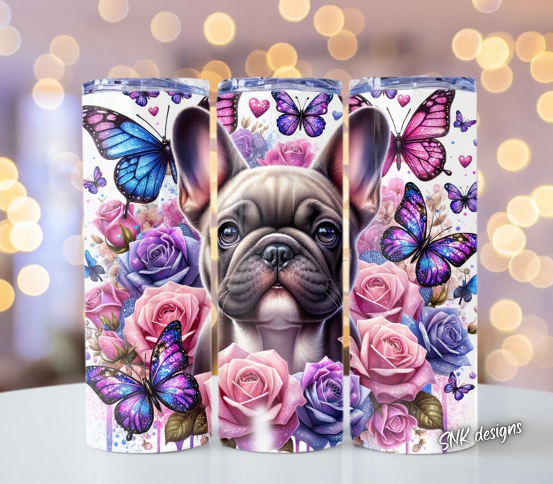 French bulldog frenchie mom mum mama dog mom, puppies cute frenchie cute animals20oz tumbler wraps