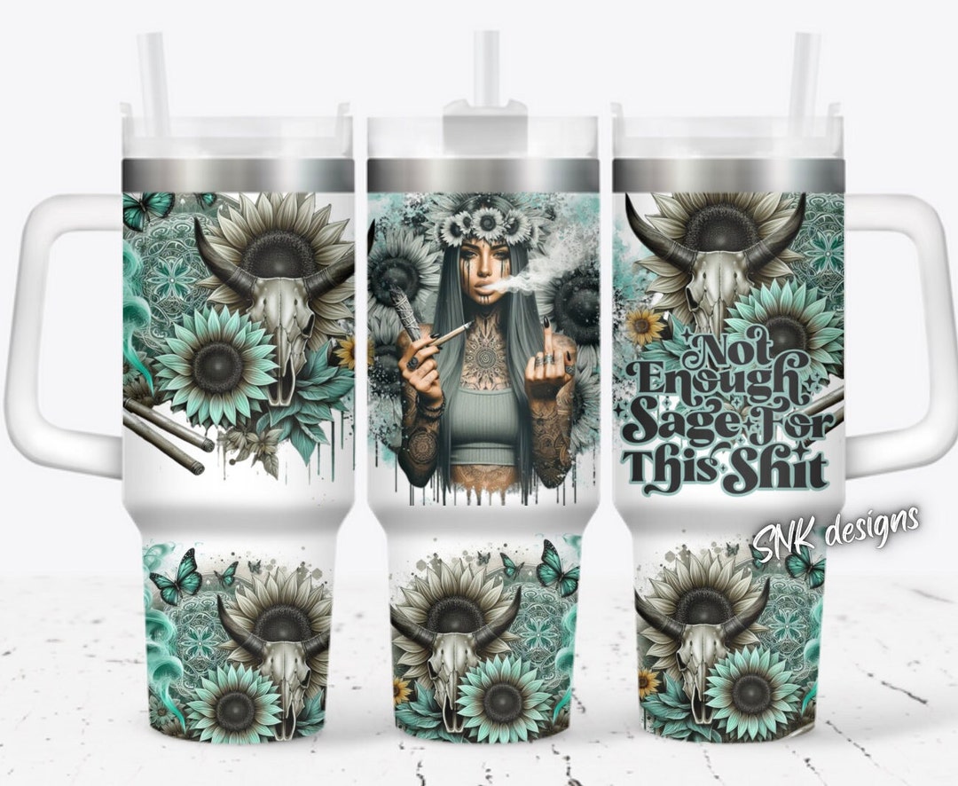 Western 40oz Tumbler Wrap, Sublimation Design Templates, 40oz Png ...