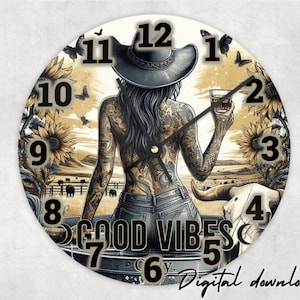 Clock design cute funny snarky sublimation clock png , Digital download, sublimation png, clock template , clock designs ,